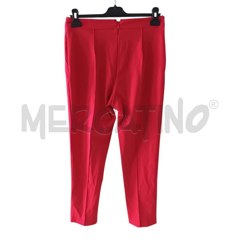 PANTALONE DONNA ELISABETTA FRANCHI ROSSO | Mercatino dell'Usato Napoli 2