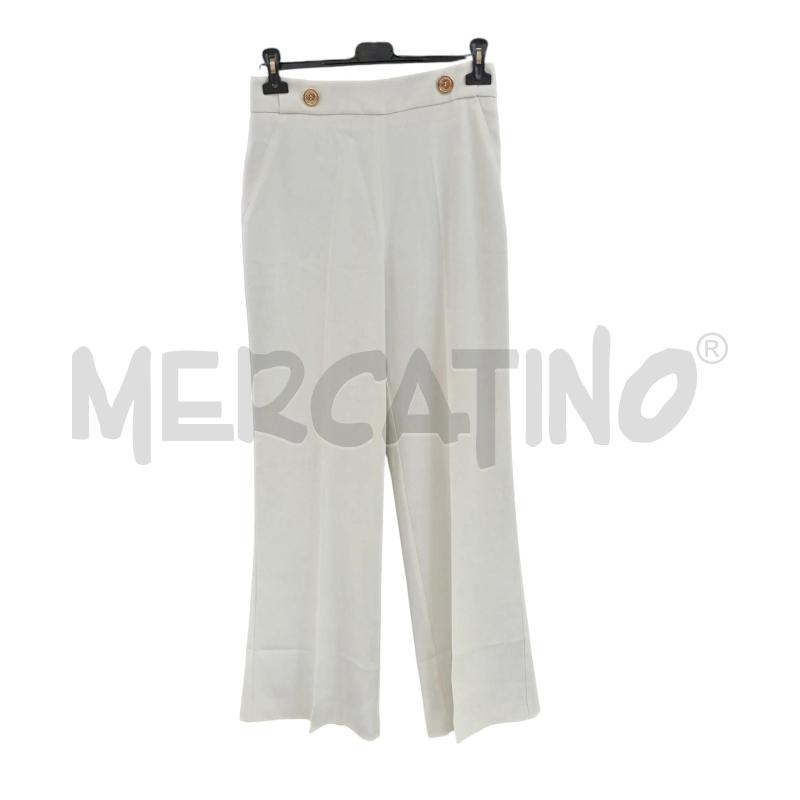 PANTALONE DONNA PINKO BIANCO  | Mercatino dell'Usato Napoli 1