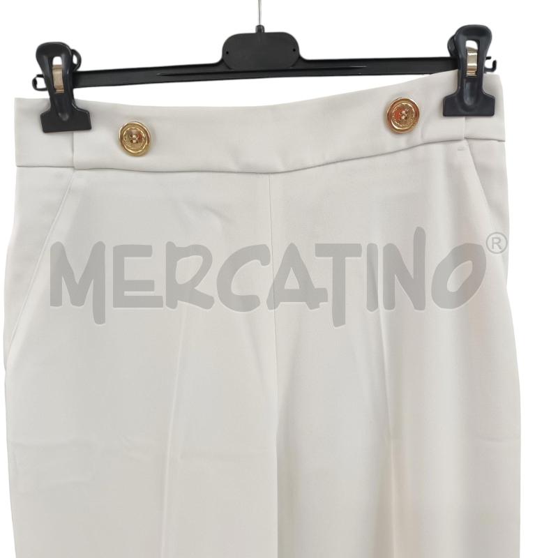 PANTALONE DONNA PINKO BIANCO  | Mercatino dell'Usato Napoli 2