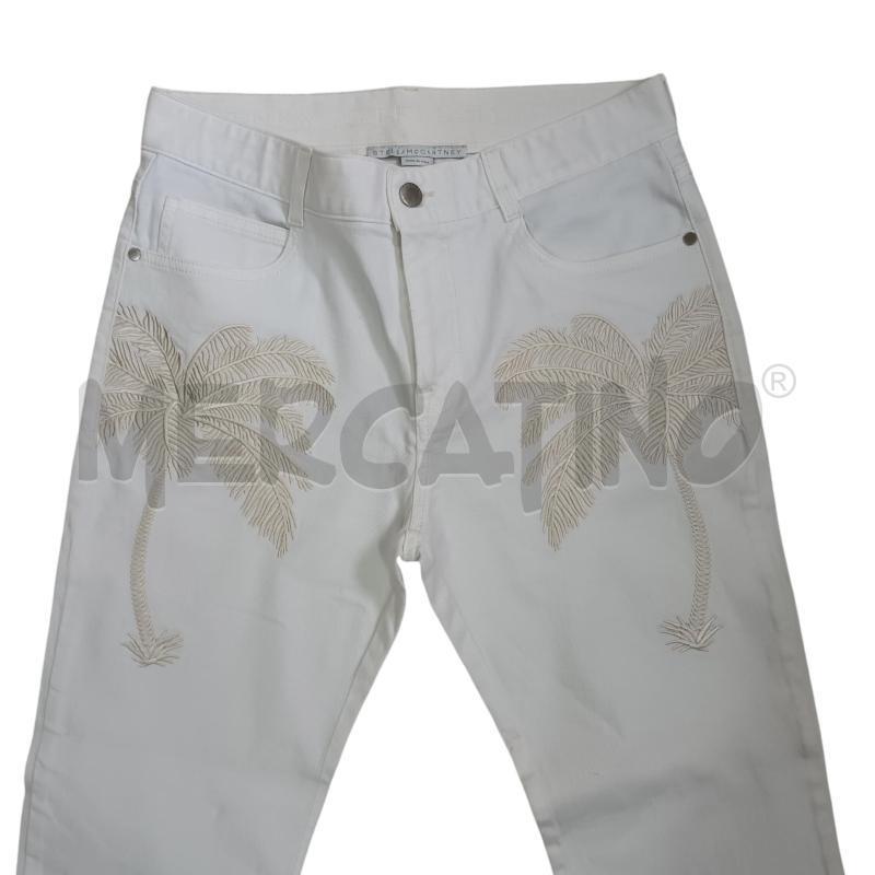 PANTALONE DONNA STELLA MC CARTNEY BIANCO | Mercatino dell'Usato Napoli 2
