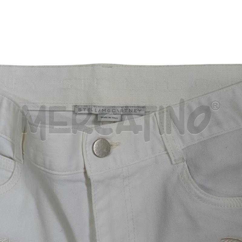 PANTALONE DONNA STELLA MC CARTNEY BIANCO | Mercatino dell'Usato Napoli 5