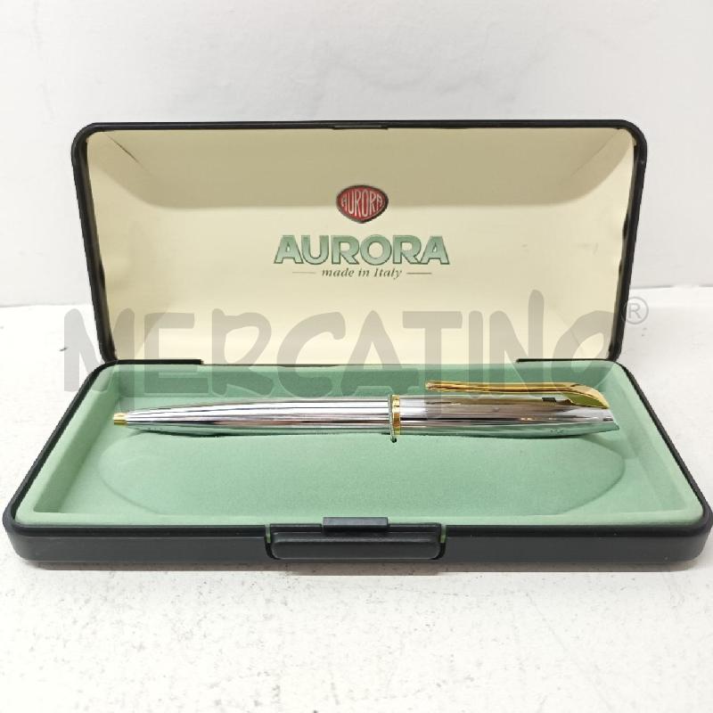 PENNA A SFERA AURORA METALLO E DORATA  | Mercatino dell'Usato Napoli 2