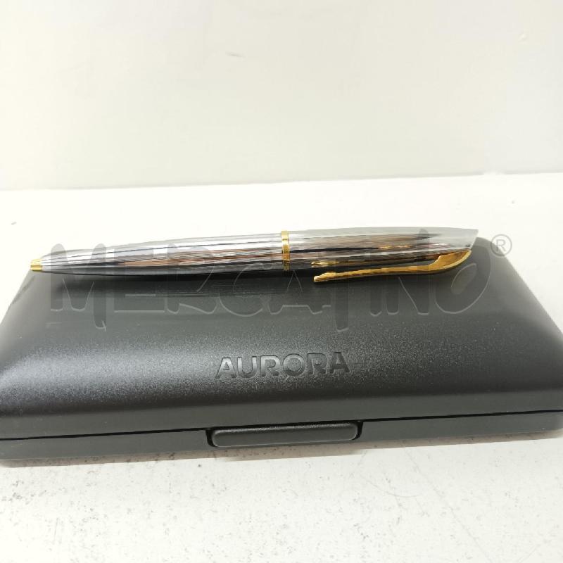 PENNA A SFERA AURORA METALLO E DORATA  | Mercatino dell'Usato Napoli 3