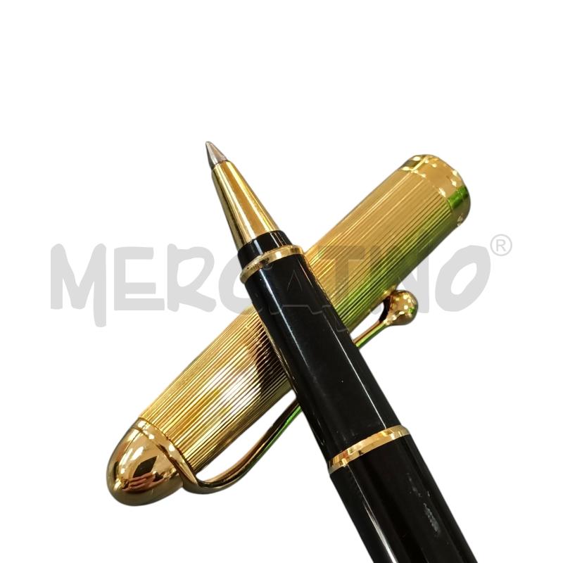 PENNA A SFERA AURORA NERA DORATA | Mercatino dell'Usato Napoli 4