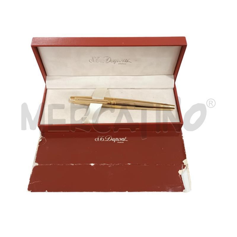PENNA STILOGRAFICA DUPONT DORATA ASTUCCIO | Mercatino dell'Usato Napoli 1