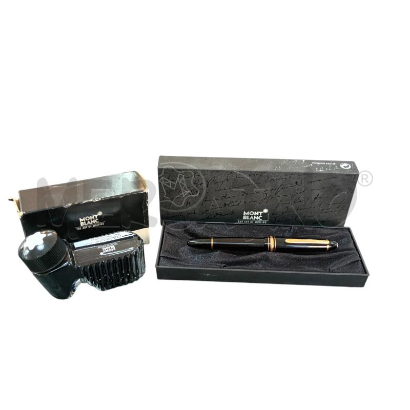 PENNA STILOGRAFICA MONTBLANC MEISTERSTUCK SCATOLA INCHIOSTRO | Mercatino dell'Usato Napoli 1