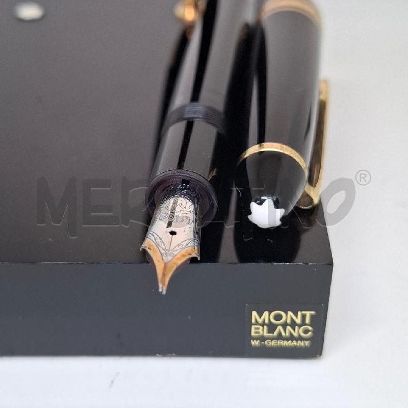 PENNA STILOGRAFICA MONT BLANC MEISTERSTUCK N 146 INIZIALI P.C. BASE PORTAPENNA | Mercatino dell'Usato Napoli 2