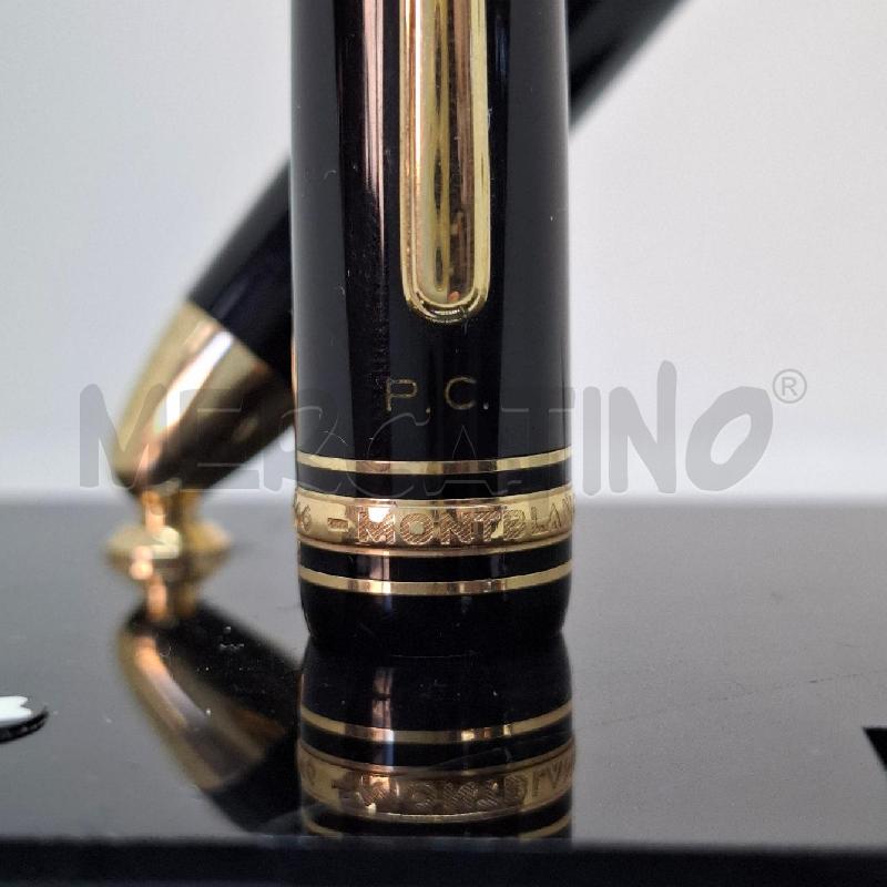 PENNA STILOGRAFICA MONT BLANC MEISTERSTUCK N 146 INIZIALI P.C. BASE PORTAPENNA | Mercatino dell'Usato Napoli 4