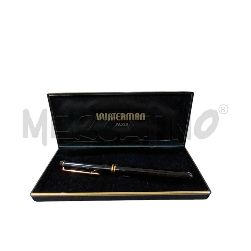 PENNA STILOGRAFICA NERA WATERMAN | Mercatino dell'Usato Napoli 1