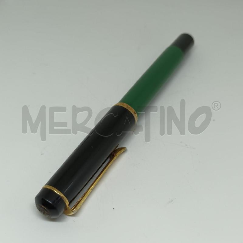 PENNA STILOGRAFICA PELIKAN NERA VERDE | Mercatino dell'Usato Napoli 1