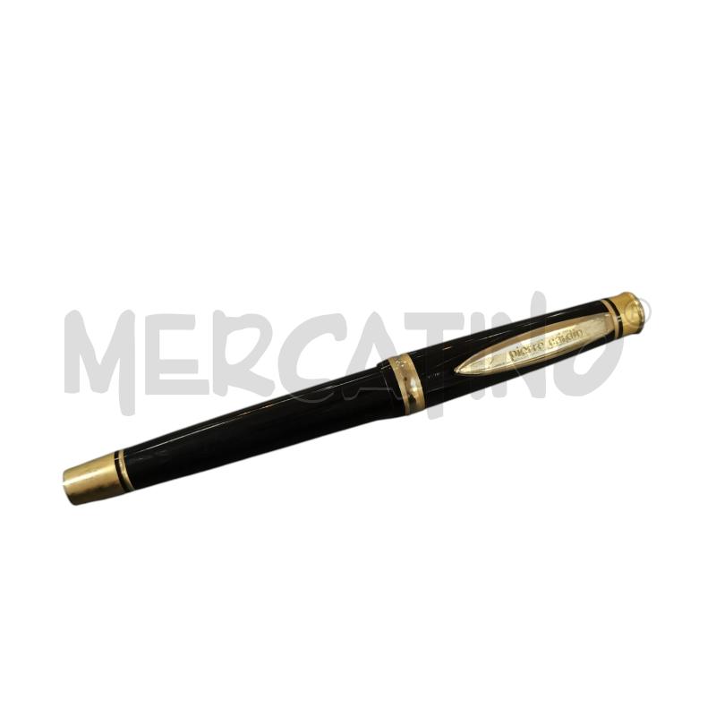 PENNA STILOGRAFICA PIERRE CARDIN NERA DORATA | Mercatino dell'Usato Napoli 1