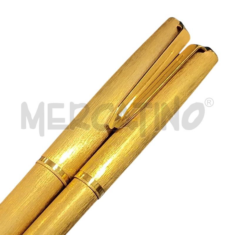 PENNA STILOGRAFICA + SFERA AURORA DORATE SATINATE | Mercatino dell'Usato Napoli 5