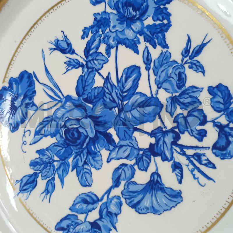PIATTO LIMOGES BIANCO FIORE BLU | Mercatino dell'Usato Napoli 3