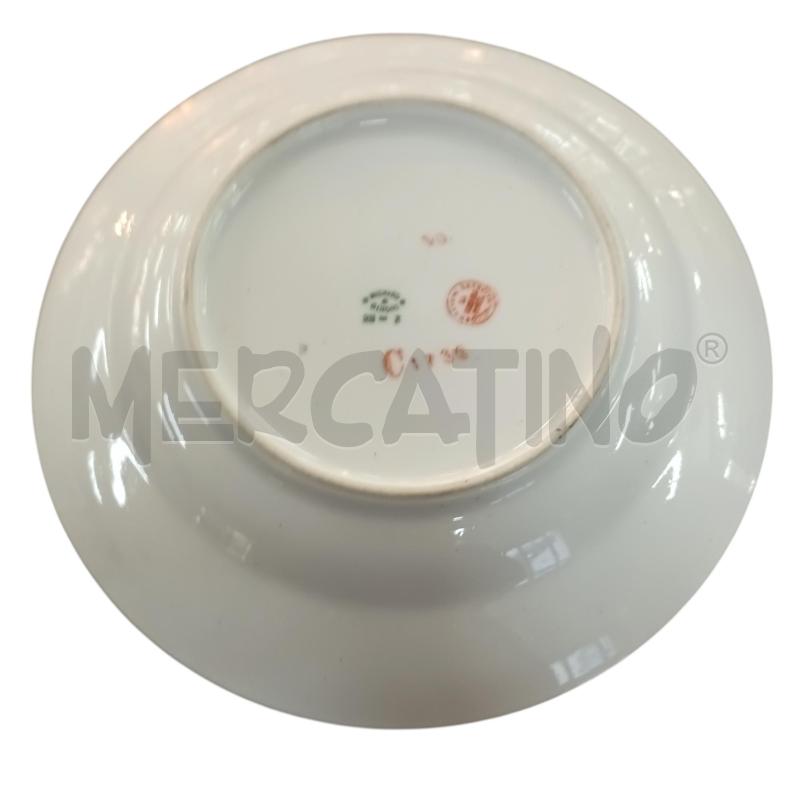 PIATTO RICHHARD GINORI FASCIA NERA ROSSA VERDE 6X4 + ACCESSORI | Mercatino dell'Usato Napoli 3
