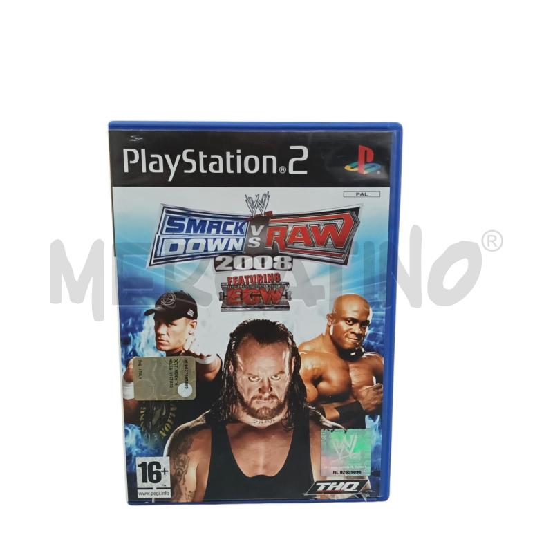 PLAY STATION 2 SMACK DOWN RAW 2008 | Mercatino dell'Usato Napoli 1