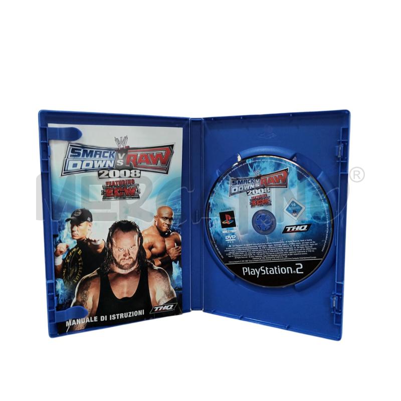 PLAY STATION 2 SMACK DOWN RAW 2008 | Mercatino dell'Usato Napoli 3