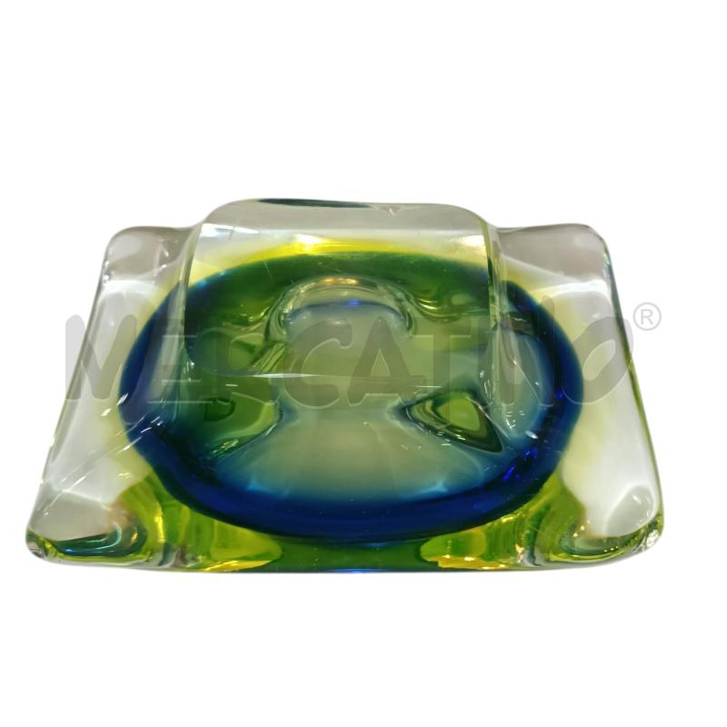 POSA CENERE RETTANGOLARE VERDE BLU | Mercatino dell'Usato Napoli 3