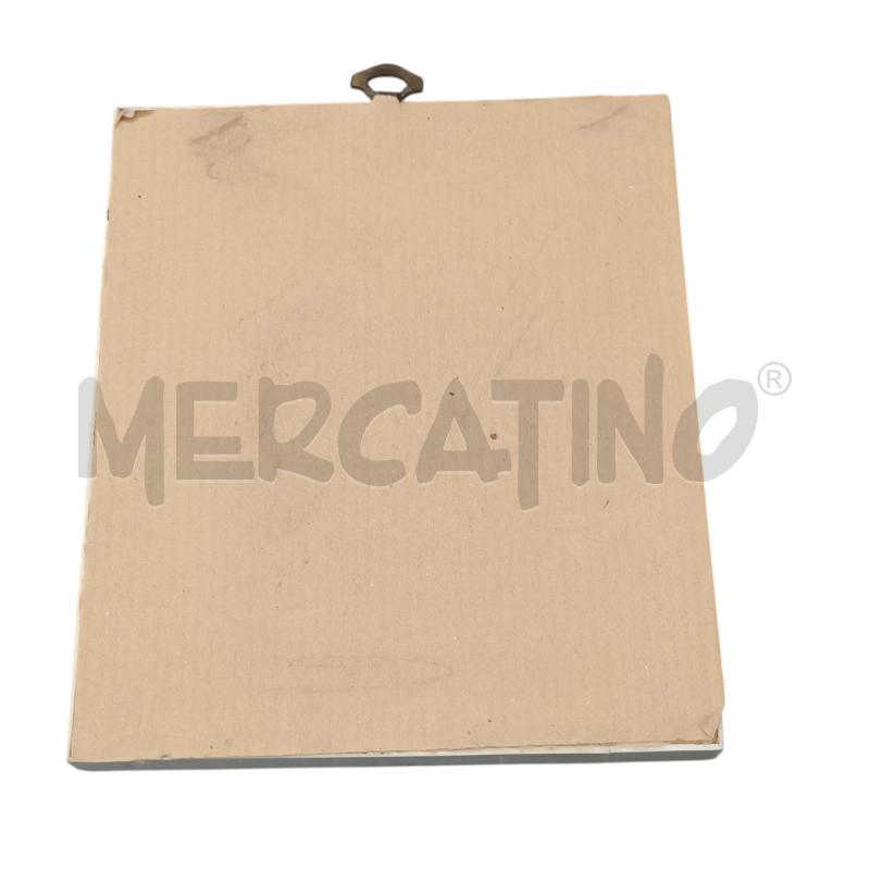 QUADRETTO DONNA CORNICE PERLATA | Mercatino dell'Usato Napoli 3