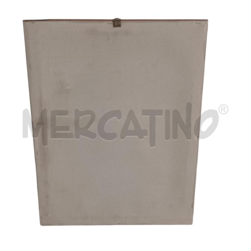 QUADRO CHINA ASTRATTO FIGURE VOLTI CORNICE LEGNO | Mercatino dell'Usato Napoli 3