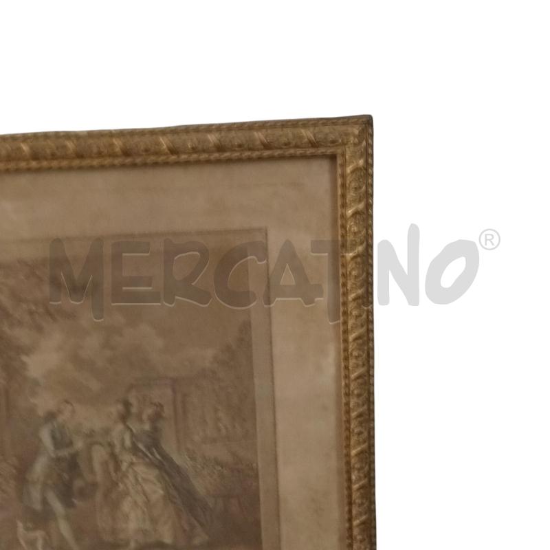 RIPRODUZIONE INCISIONE LE PROMENADE DU SOIR | Mercatino dell'Usato Napoli 2