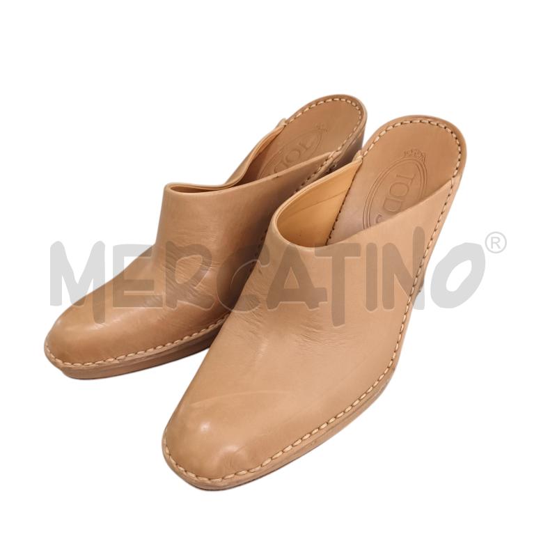 SABOT TOD'S BEIGE  | Mercatino dell'Usato Napoli 1