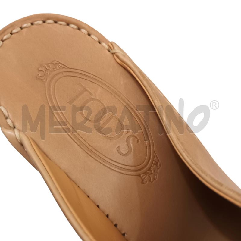 SABOT TOD'S BEIGE  | Mercatino dell'Usato Napoli 5