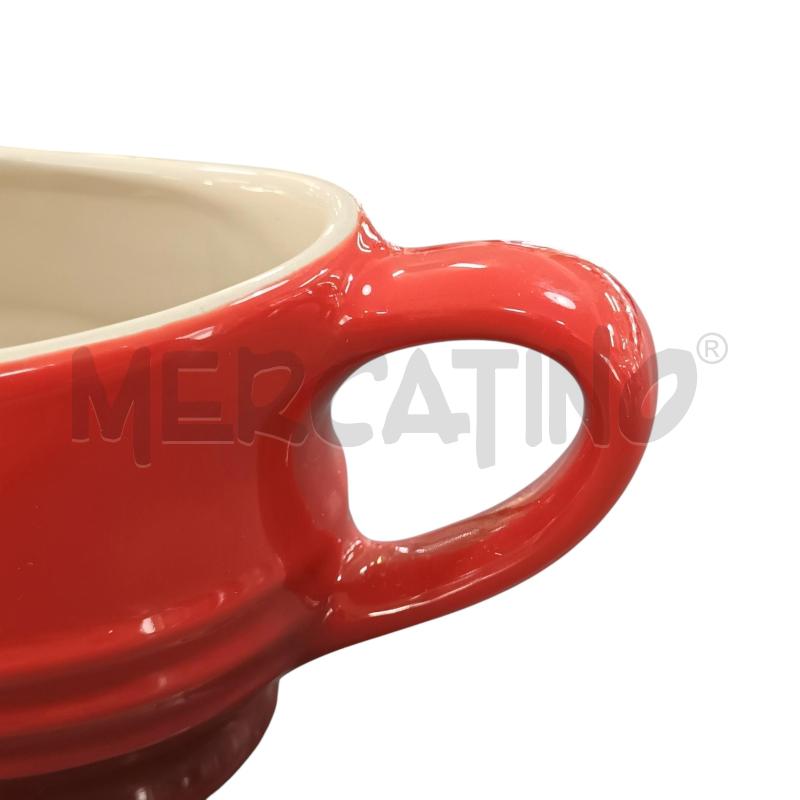 SALSIERA LE CREUSET ROSSA | Mercatino dell'Usato Napoli 3