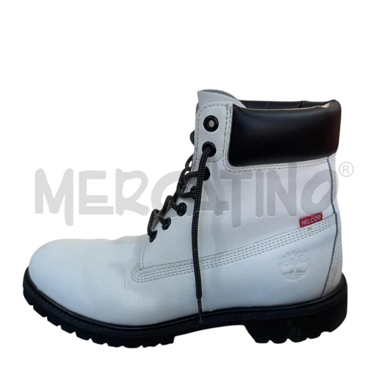 SCARPE UOMO TIMBERLAND BIANCHE NERE | Mercatino dell'Usato Napoli 2
