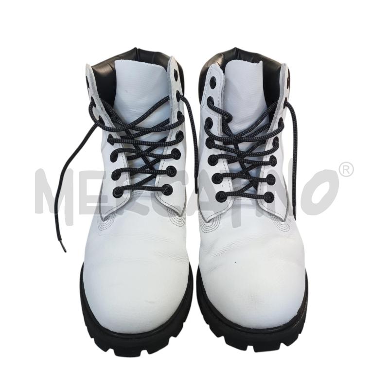 SCARPE UOMO TIMBERLAND BIANCHE NERE | Mercatino dell'Usato Napoli 3