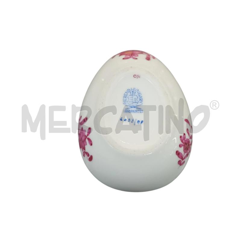 SCATOLINA OVALE FIORE ROSA | Mercatino dell'Usato Napoli 4