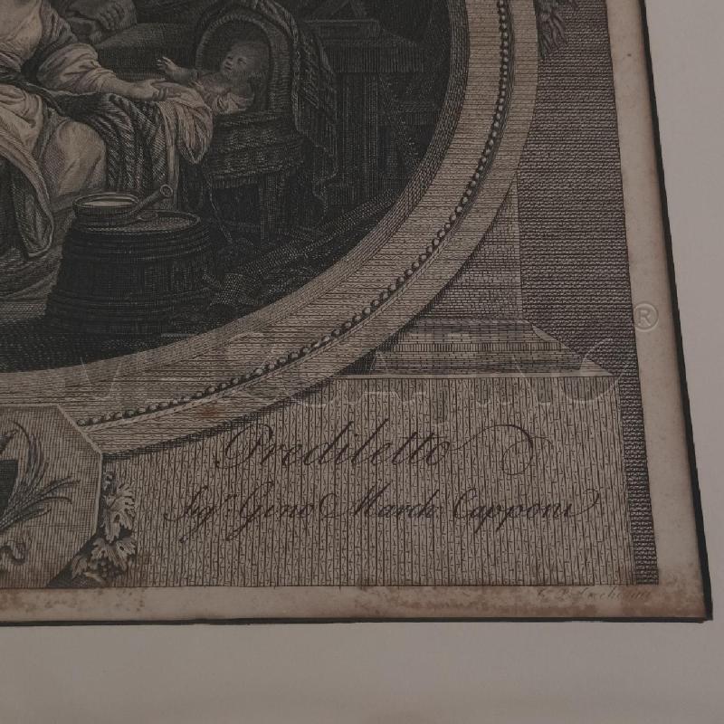 STAMPA IL FIGLIUOLO PREDILETTO CORNICE LEGNO | Mercatino dell'Usato Napoli 5