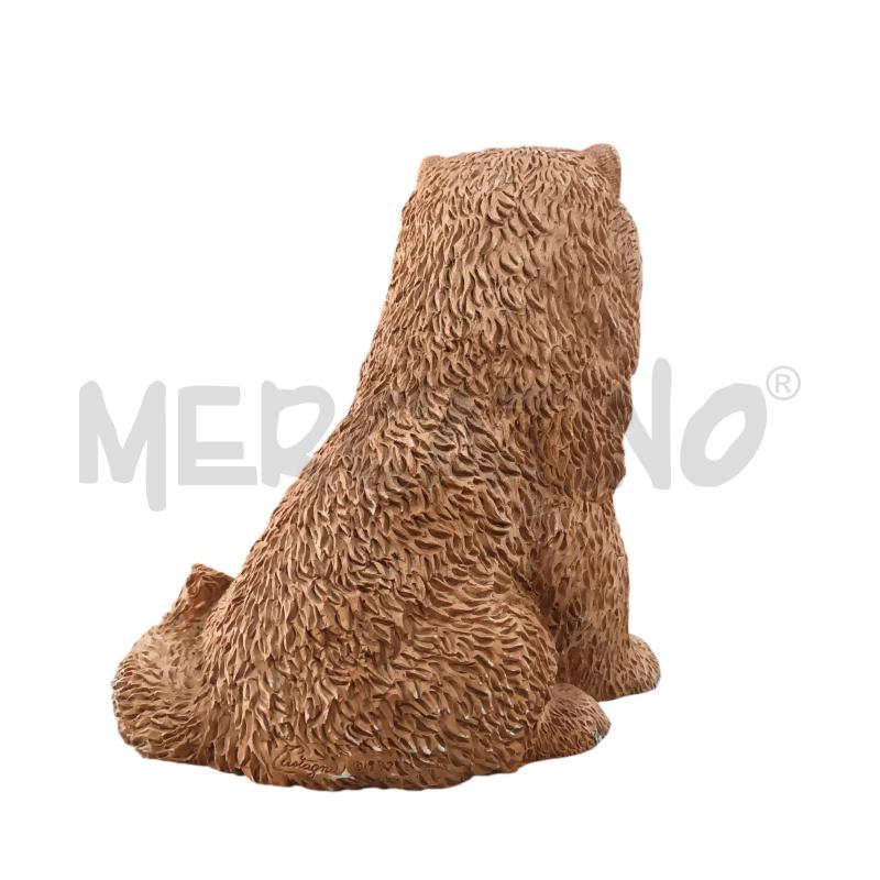 STATUA CANE BEIGE MUSO BIANCO | Mercatino dell'Usato Napoli 2
