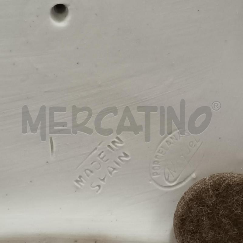 STATUA MIGUEL DONNA BEIGE MARRONE CESTA PESCE | Mercatino dell'Usato Napoli 5