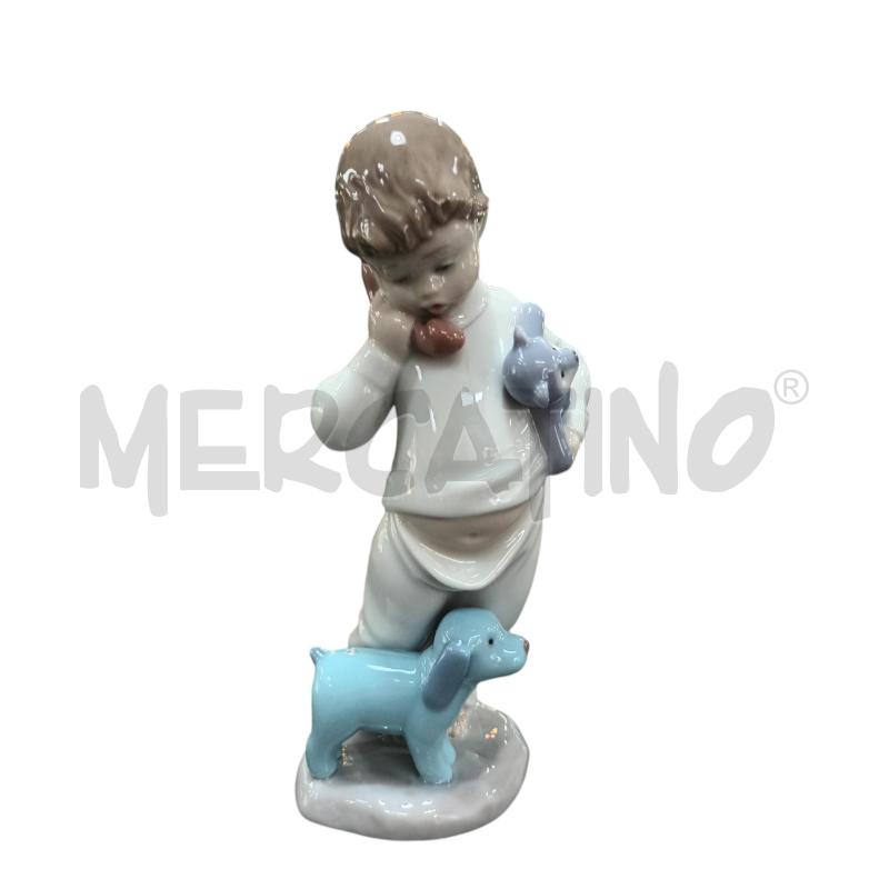 STATUA NAO BAMBINO ORSETTU E CAGNOLINO | Mercatino dell'Usato Napoli 2