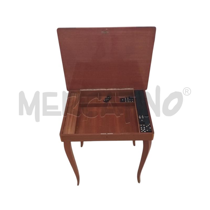 TAVOLINO CARILLON PIANO SCACCHIERA | Mercatino dell'Usato Napoli 4