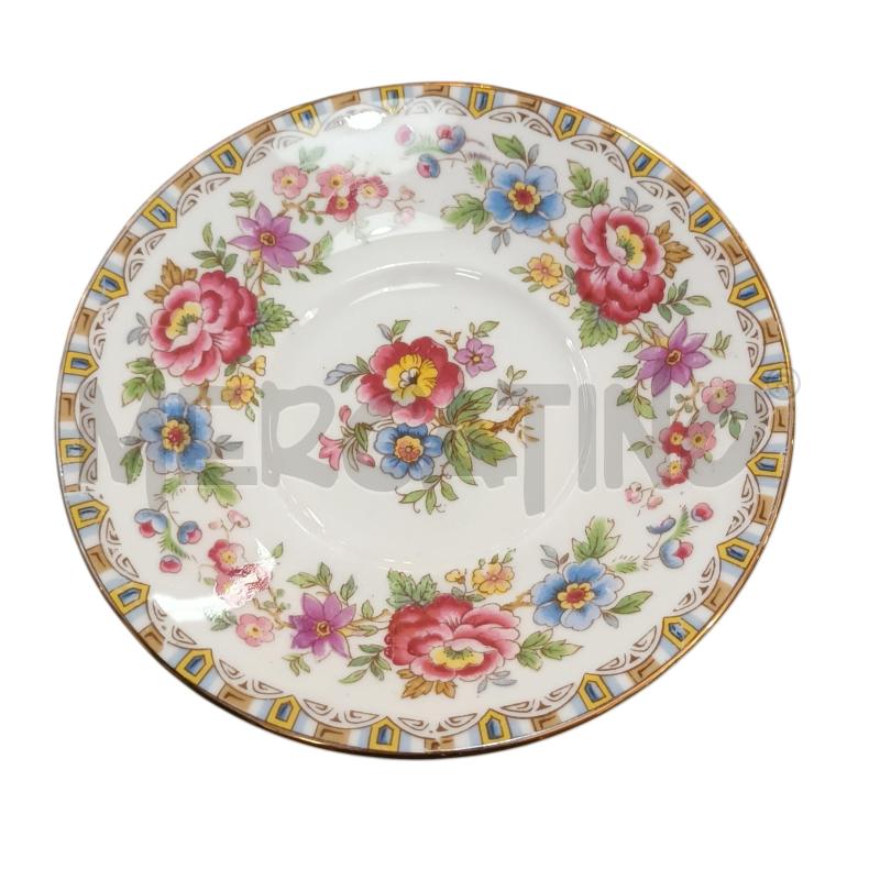 TAZZINE MALVERN BIANCHE A FIORI PZ.6+ PIATTINI | Mercatino dell'Usato Napoli 3