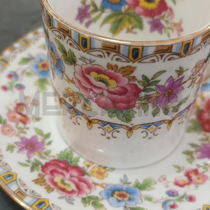 TAZZINE MALVERN BIANCHE A FIORI PZ.6+ PIATTINI | Mercatino dell'Usato Napoli 5
