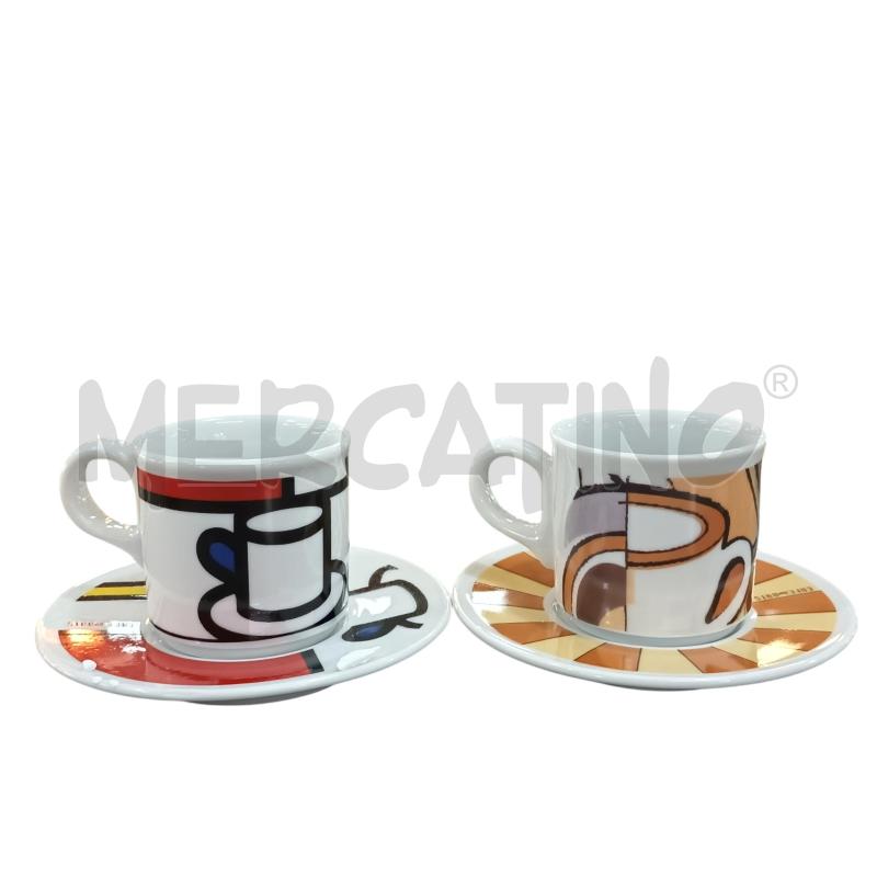 TAZZINE PIATTINI LAVAZZA DISEGNO TAZZINA | Mercatino dell'Usato Napoli 2