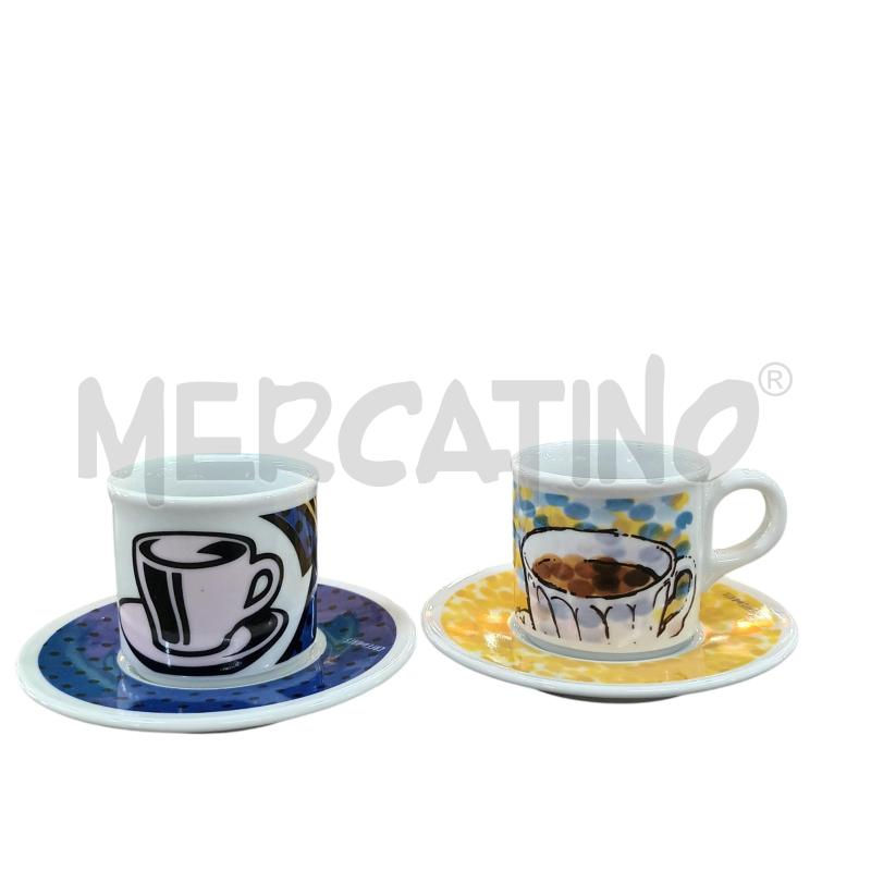 TAZZINE PIATTINI LAVAZZA DISEGNO TAZZINA | Mercatino dell'Usato Napoli 3