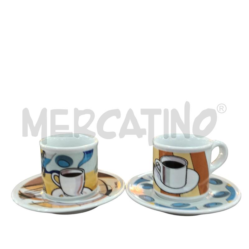 TAZZINE PIATTINI LAVAZZA DISEGNO TAZZINA | Mercatino dell'Usato Napoli 4