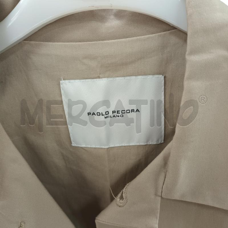 TRENCH BAMBINO PAOLO PECORA BEIGE | Mercatino dell'Usato Napoli 2