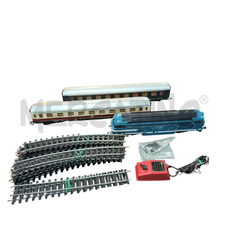 TRENINO LIMA 1/45 CON BINARI TRASFORMATORE | Mercatino dell'Usato Napoli 1