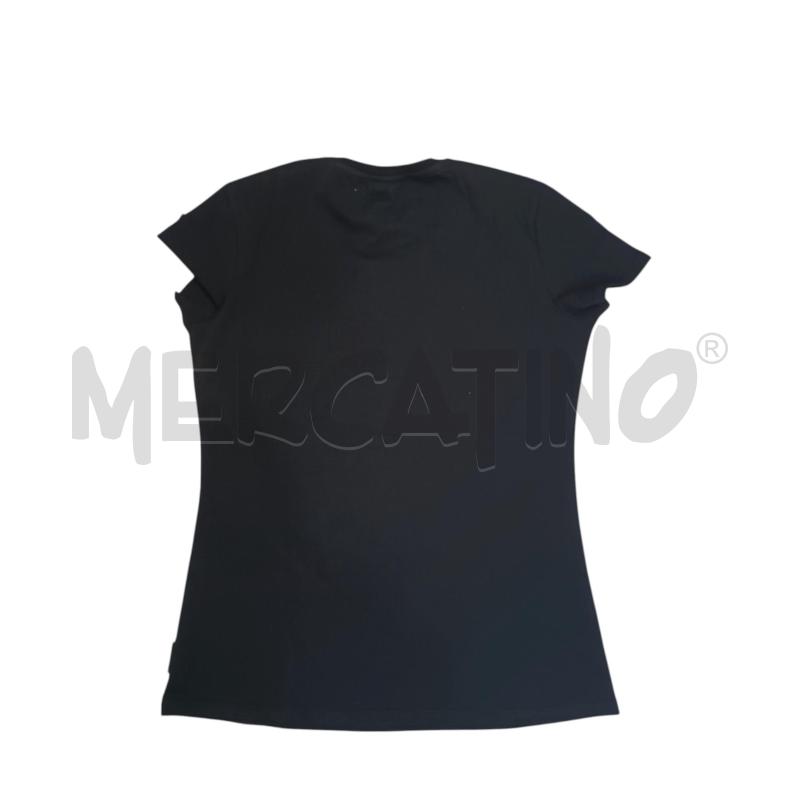 T SHIRT DONNA VERSACE JEANS NERA BORCHIE QUADRATE | Mercatino dell'Usato Napoli 2