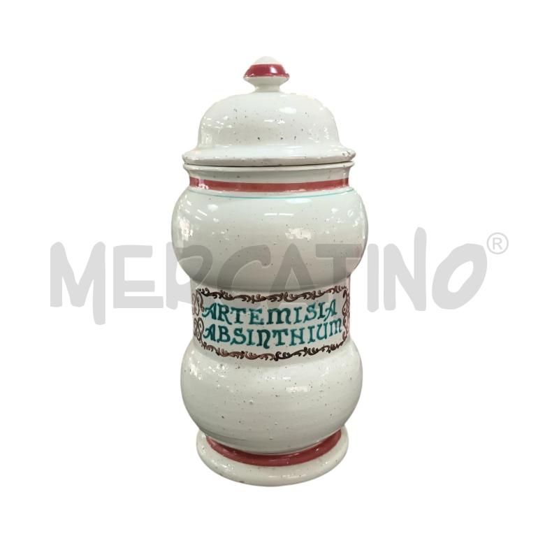 VASO ARTEMISIA CHIARO FASCIA COLORATA | Mercatino dell'Usato Napoli 1