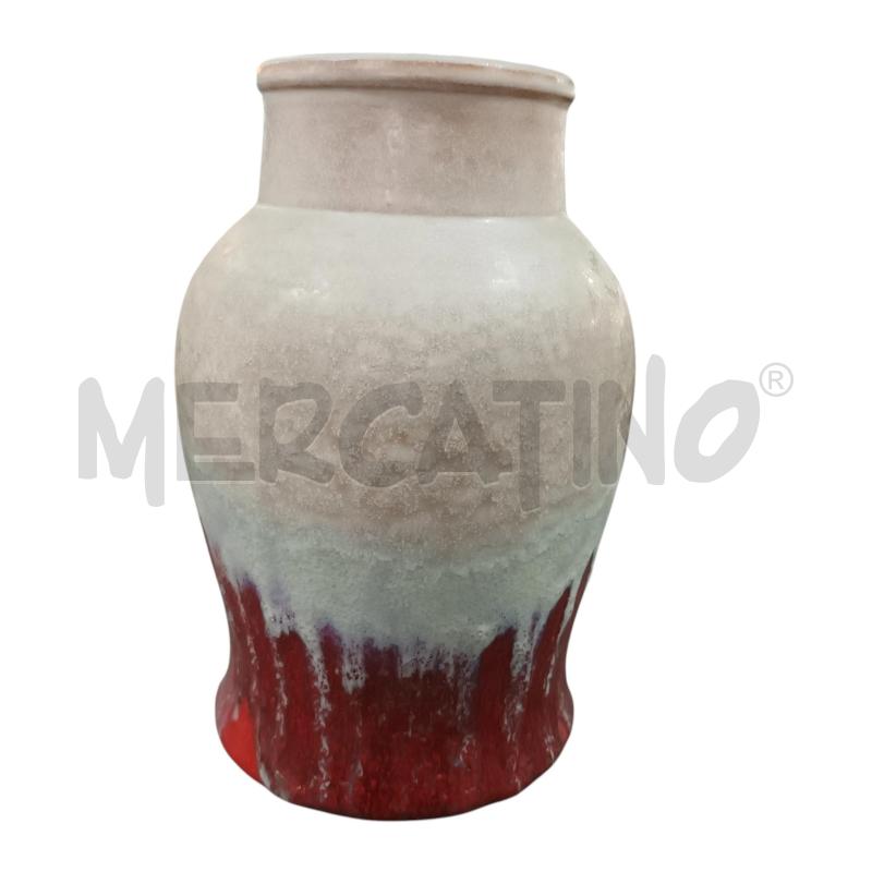 VASO ROSSO BIANCO  | Mercatino dell'Usato Napoli 2