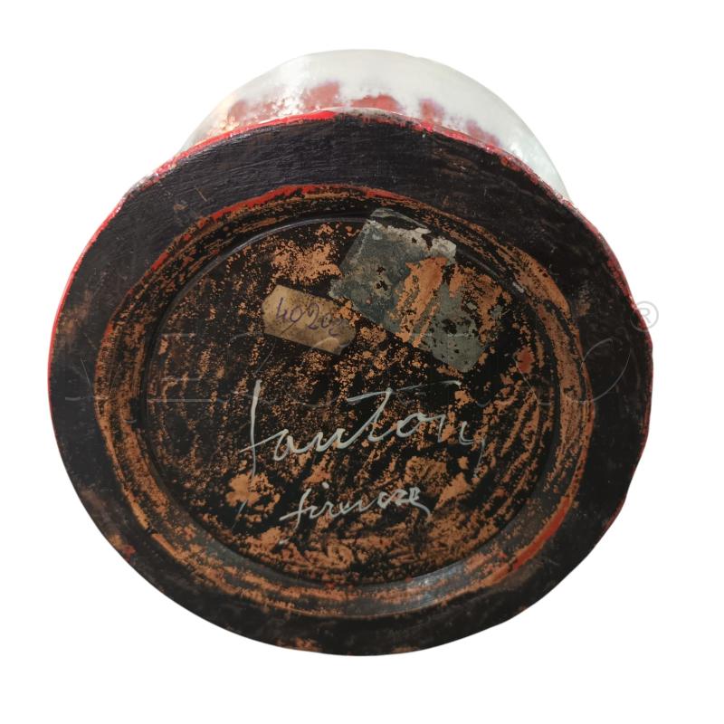 VASO ROSSO BIANCO  | Mercatino dell'Usato Napoli 5