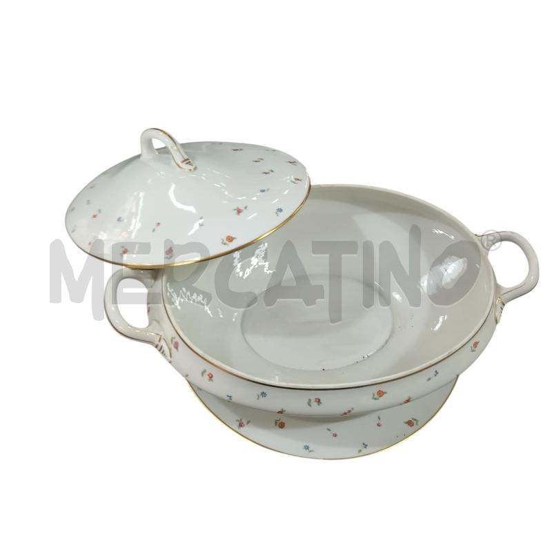 ZUPPIERA COPERCHIO RICHARD GINORI + PIATTO A FIORI COLORATI | Mercatino dell'Usato Napoli 2