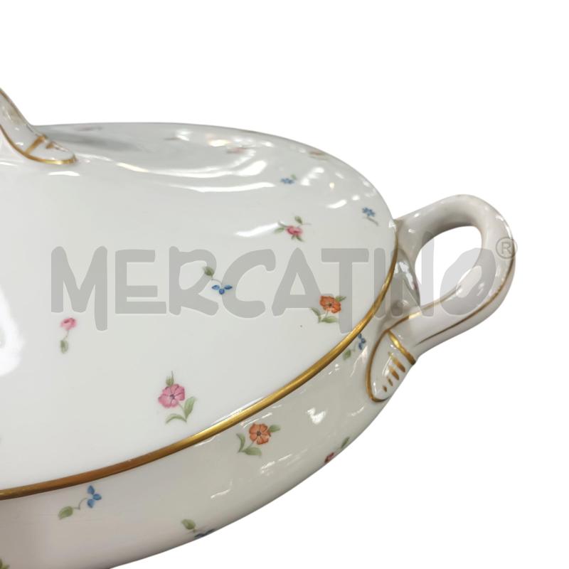 ZUPPIERA COPERCHIO RICHARD GINORI + PIATTO A FIORI COLORATI | Mercatino dell'Usato Napoli 4