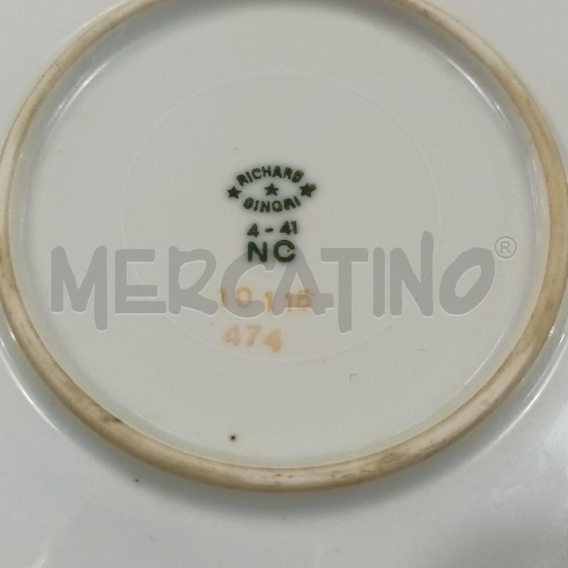 ZUPPIERA COPERCHIO RICHARD GINORI + PIATTO A FIORI COLORATI | Mercatino dell'Usato Napoli 5