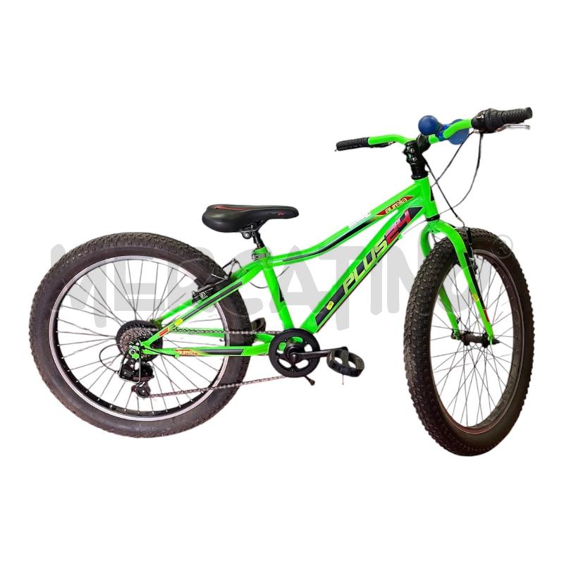 BICICLETTA VERDE AURELIA PLUS 24 | Mercatino dell'Usato Brusciano 1